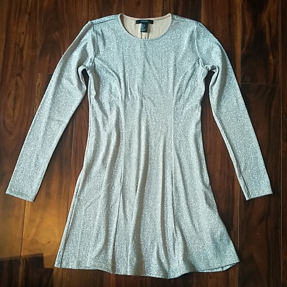 NWOT Glitter Forever 21 mini Dress